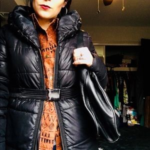 faux suede Aztec print women’s buttoned top